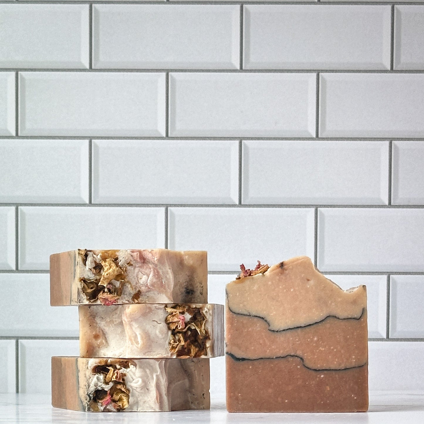 Rhubarb & Rose Soap. Gift Set. Coconut Free Soap. Nut Free Soap.