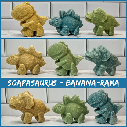 Soapasaurus Soap Set – Set of 3 Dinosaur Shaped Soaps