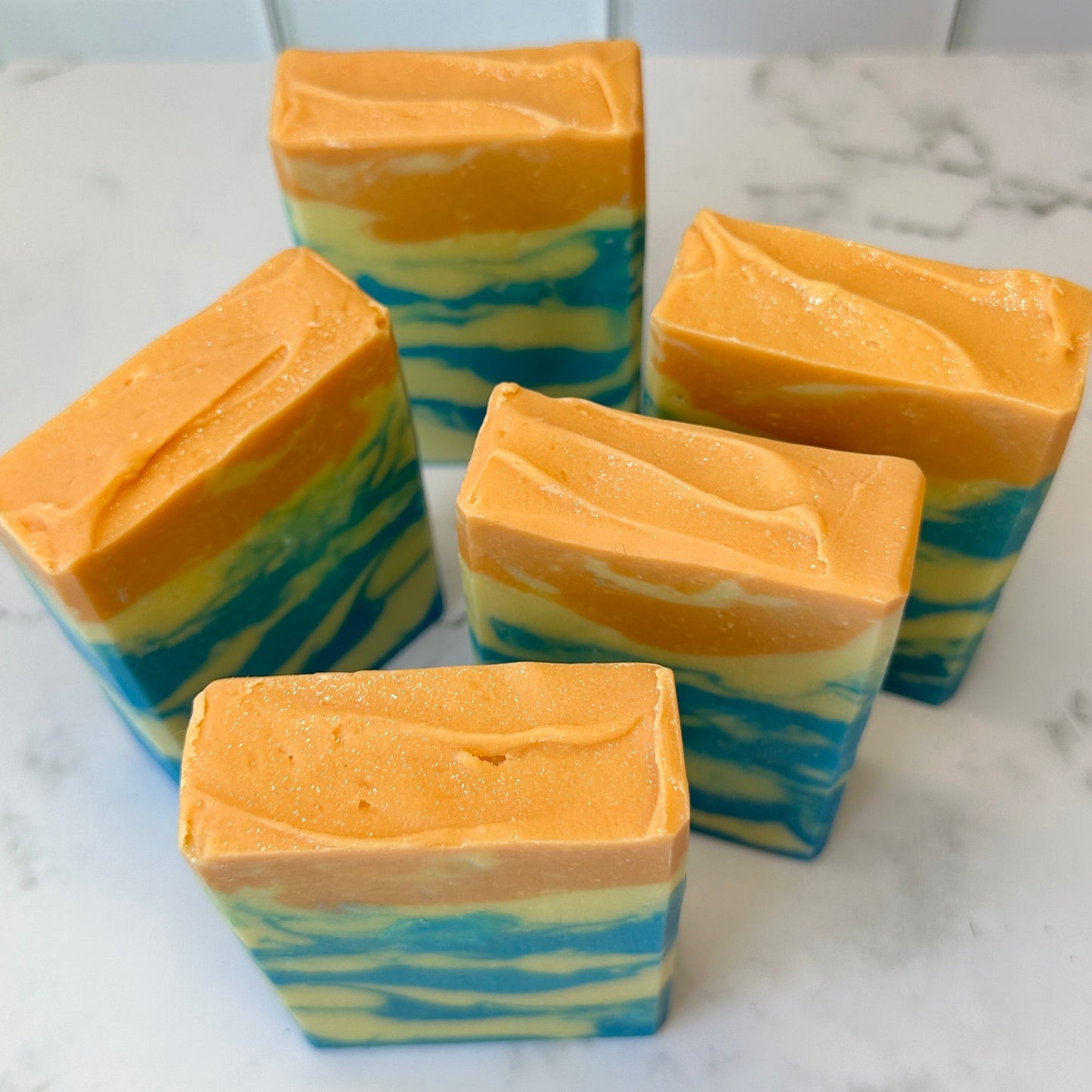 Fresh & Fancy: Beachside Mimosa Bar Soap