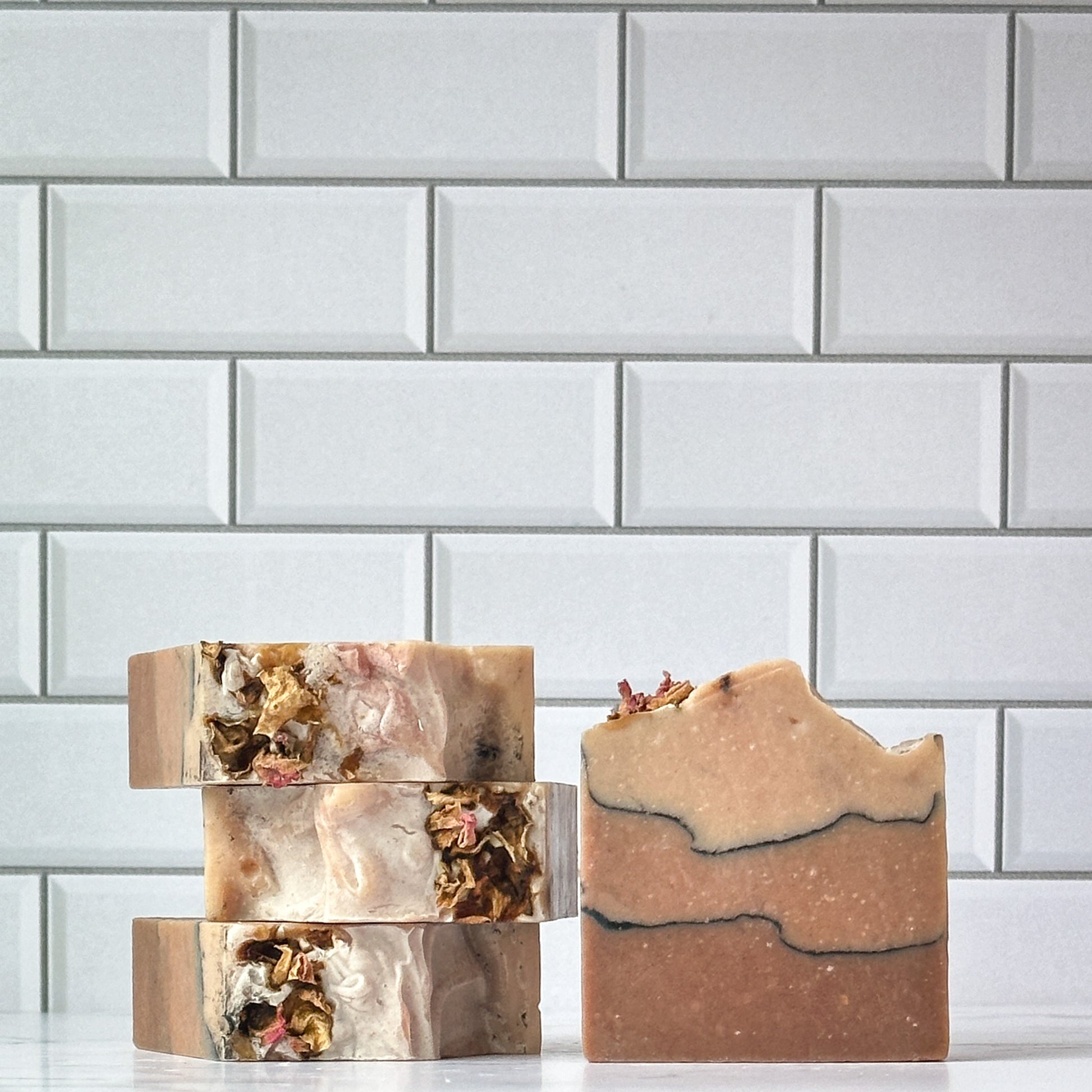 Rhubarb & Rose Soap. Gift Set. Coconut Free Soap. Nut Free Soap. 