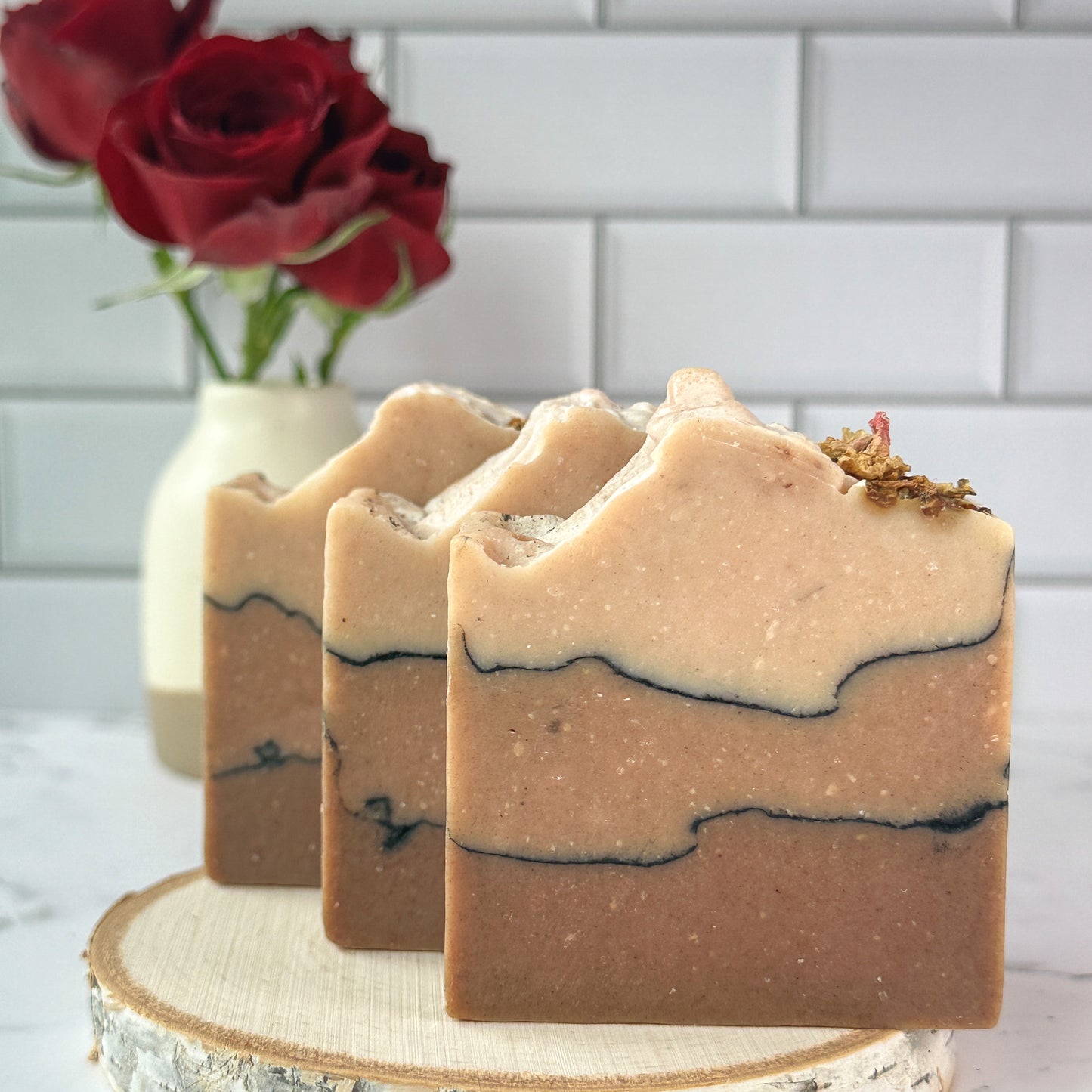 Petite Luxuries: Rhubarb & Rose Bar Soap