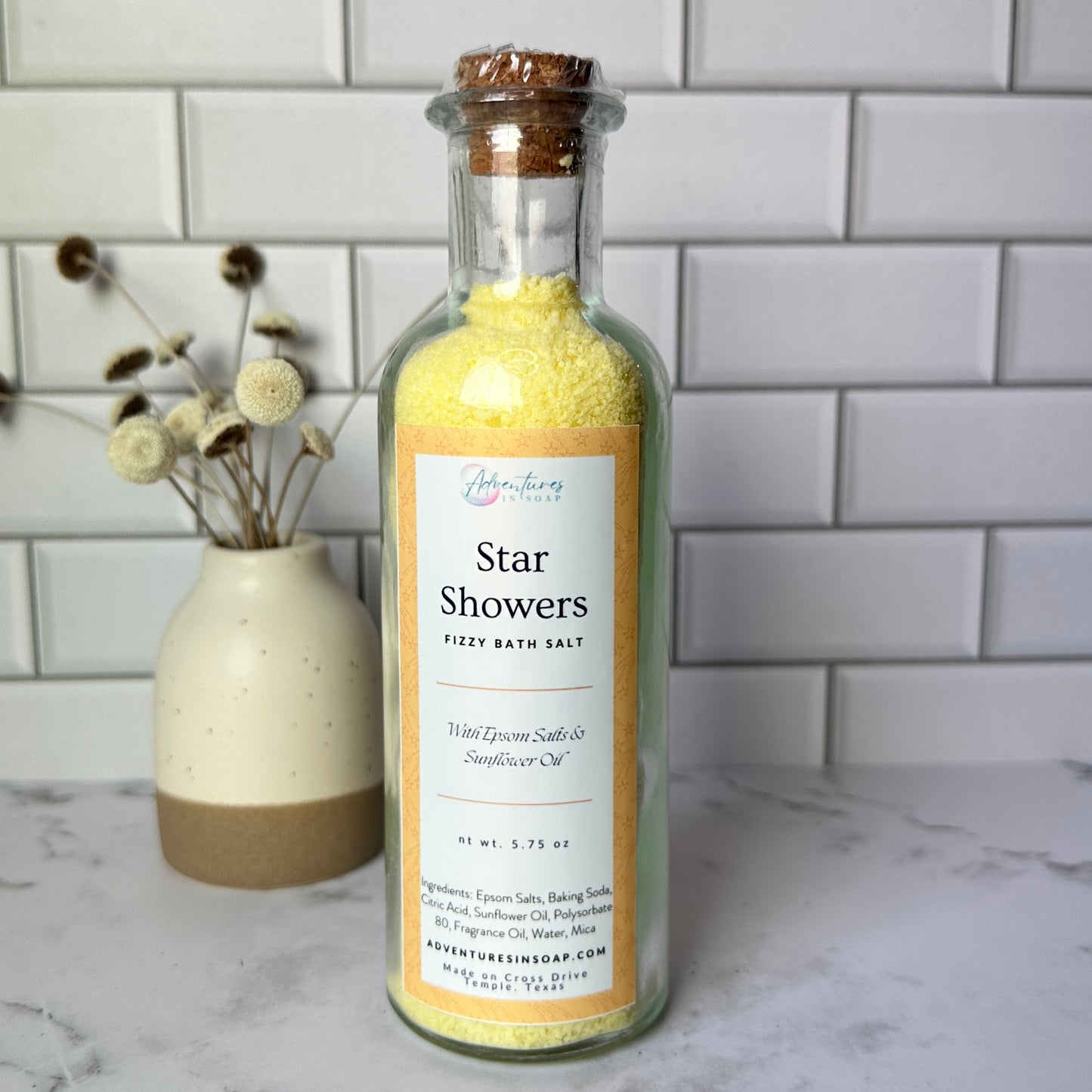 Fizzy Bath Salts - Star Showers